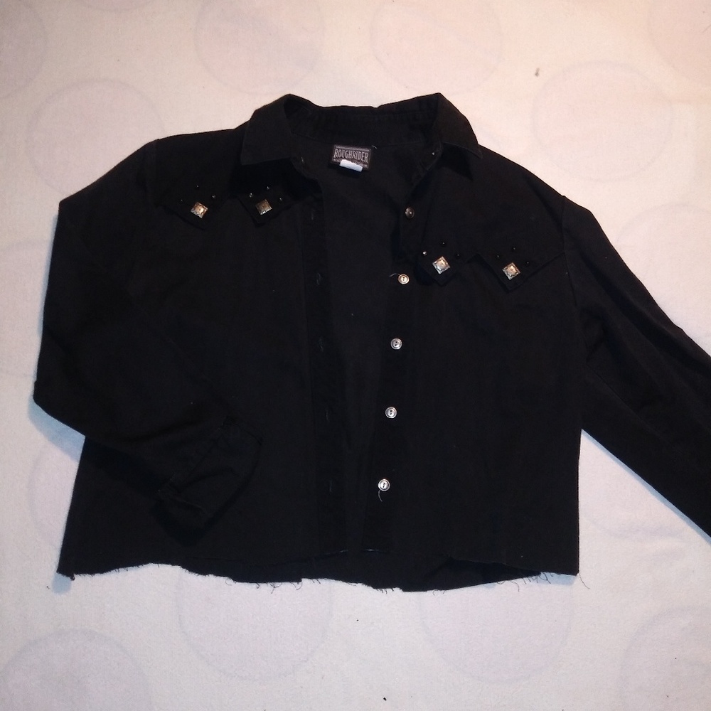 Black Jacket with silver studs